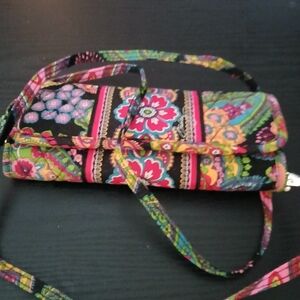 Vera Bradley Multicolor Floral Crossbody Wallet/clutch